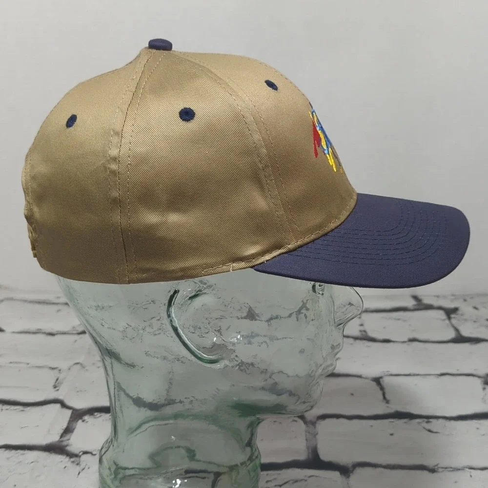 Ford Beige With Bright Logo Snapback Hat Adjustable Ball Cap